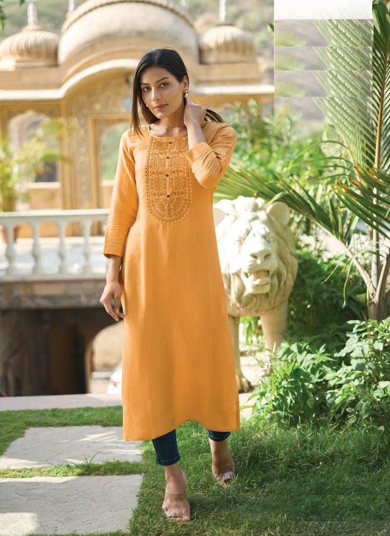 Light Line 12 By Rangoon Designer Kurtis Catalog